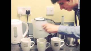 Tea making skills! For a motivated office!