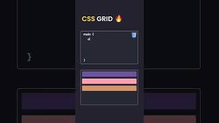 Css grid Tricks 🔥🤩 #css #grid #cssgrid #gridlayout