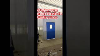 Puff-panel Work At Hospital #pufpanel #partitions #interiors #ytshorts #cssd #cssdesign #shorts