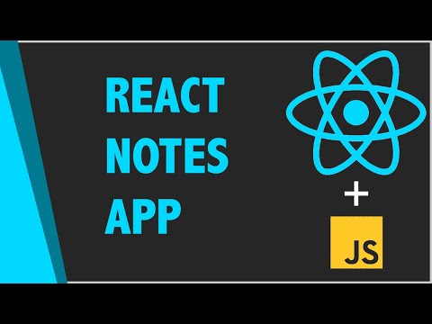 React Notes App Tutorial: Build A Notes App Using React
