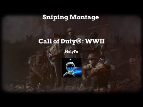 Call of Duty WW2 Sniping Montage