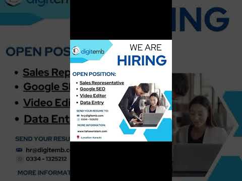 video editor/ data entry operator. karachi