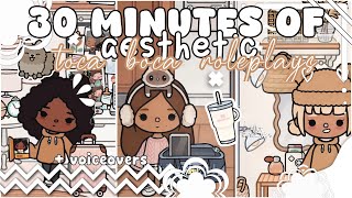 30 minutes of *AESTHETIC* Toca Boca Life World Roleplay | Tiktok compilation + Voiceover || family