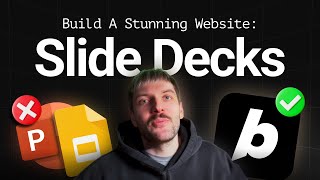 How to Build Beautiful Slide Decks 10X FASTER with Bolt.new