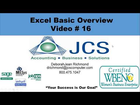Lesson 16: Free excel training – Shading