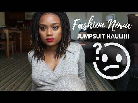 Fashion Nova Jumpsuit Haul $200 (14 Weeks Pregnant)