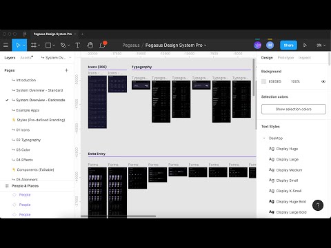 Pegasus Design System - Figma Tour