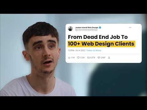 I Grew My Web Design Agency To 100+ Clients in 13 Months From Nothing! (watch this and copy me)