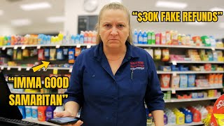 Entitled Karen Arrested After Pocketing $30K Fake Refunds on the Job
