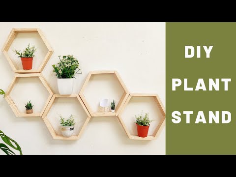 Popsicle stick craft ideas | diy wall shelf | diy plant stand | icecream stick projects | home decor