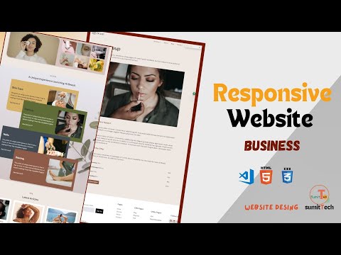 Business Website | Responsive Design | beauty shop