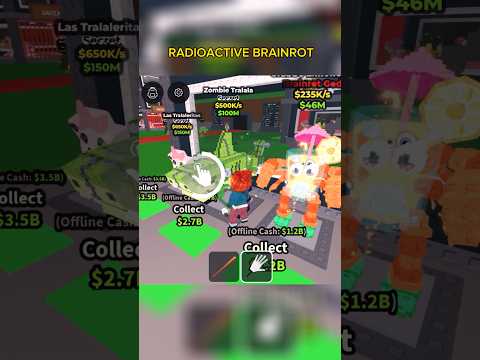 RADIOACTIVE ADMIN ABUSE NEW SECRET #shorts #short #delta #ios26 #games #stealabrainrot #roblox part6