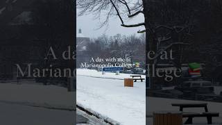 My daily vlog at school! #tiktok #marianopolis #cegep #college #montreal #university #studentvlog