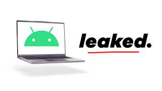 Android's Desktop OS just LEAKED! (first look)