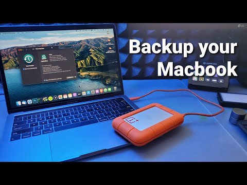 Create a Time Machine backup on Mac