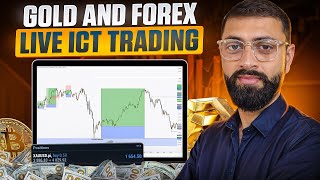 ICT Trading Live Session – Catching Real-Time Liquidity Grabs & Smart Money Moves Day 43