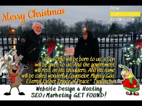 MERRY CHRISTMAS Lights Drive Thru Oconto, Wisconsin 2020