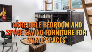 INCREDIBLE BEDROOM AND SPACE SAVING FURNITURE FOR SMALL SPACES! @TECHVLOGS 23