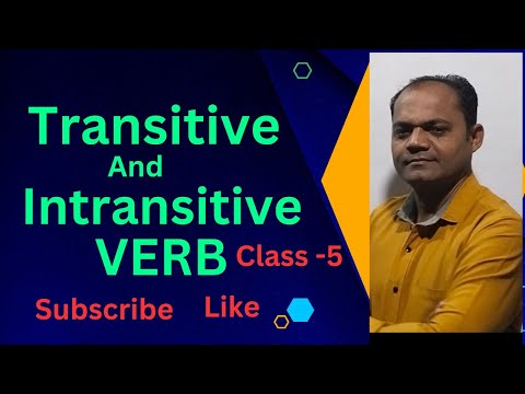 #TransitiveandIntransitiveVerb#Class5#studyandsportseducation