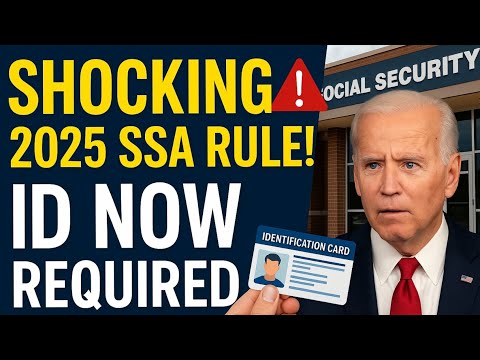 "SHOCKING 2025 SSA Rule: In-Person ID Now Required for Social Security!"
