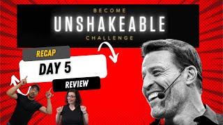 Become Unshakeable Challenge Day 5 - Short Recap and Review (Tony Robbins)