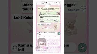 Pergi ? #fakechat #whatsmock #xyzbca #fyp #masukberanda #soft #aesthetic #pov
