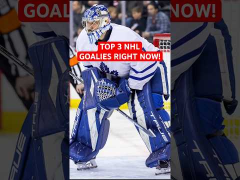 Top 3 NHL Goalies Right Now!