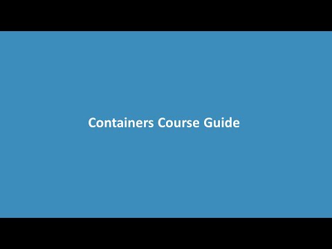 2 Containers Course Guide