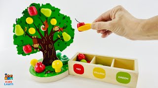 Best Toy Learning Video for Kids to COUNT and Learn COLORS while playing!  Toddlers practice colors!