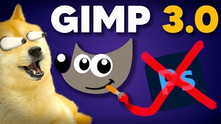Wait, GIMP is actually GOOD NOW? Photoshop KILLER?!? (GIMP 3.0)