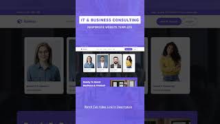 how to make complete responsive IT Solution & Business website design using html css & js