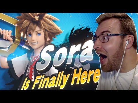 SORA IS IN SMASH! REVEAL REACTION!