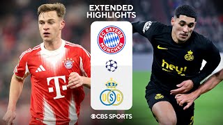Bayern Munich vs. Union St-Gilloise: Extended Highlights | UCL League Phase MD 7 | CBS Sports Golazo