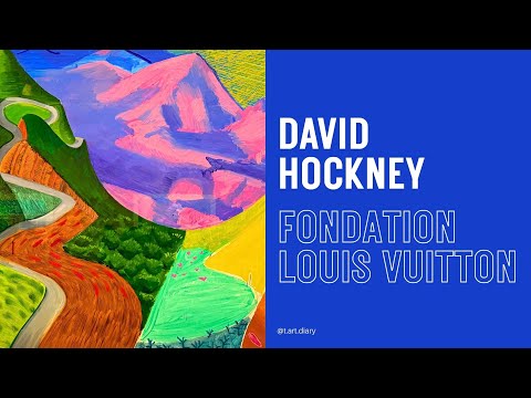 Inside David Hockney’s Exhibition at Fondation Louis Vuitton | Full Walkthrough