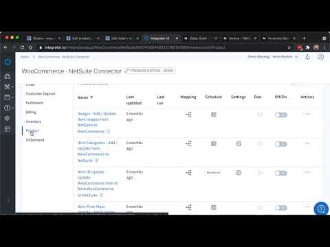 WooCommerce-NetSuite Integration App - Brief Functionality Overview
