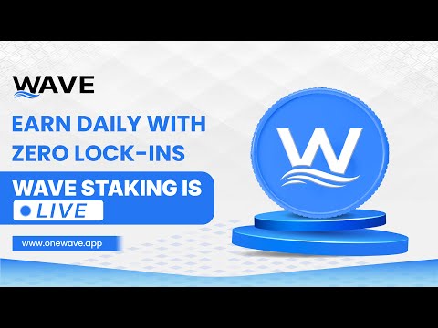 Wave Staking by OneWave – Earn Daily, Withdraw Anytime! 🌊💰