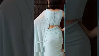💕Very Stylish Blouse Back Neck Design🥰#blouse #blousedesign  #latestblousedesigns #mannu_style #yt