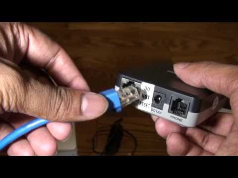 Unboxing and Setup of Fongo Home Phone Grandstream (HT701) ATA