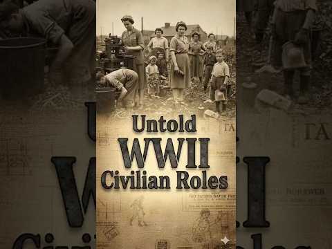 Forgotten Civilian Roles In WWII