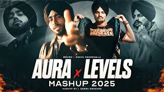 Aura X Levels - The Gangsters Remix | Shubh X Karan Aujla X Sidhu Moose Wala | Gabru Grooves