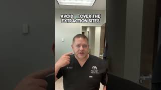 Can I brush my teeth after wisdom teeth extractions? #dentist
