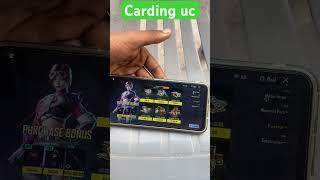 Carding uc tricks #pubgm #pubgmobile #bgmi #gaming #bgmiindia #battleroyalegame