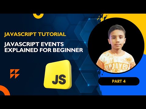 JavaScript Events Explained | Event Handling in JavaScript for Beginners Part 4