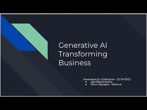 Transforming Business - Featured - Yellow.ai - E1 - Generative AI in Enterprise