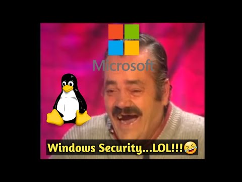 Microsoft engineer talk about windows10 security. (funny)🤣