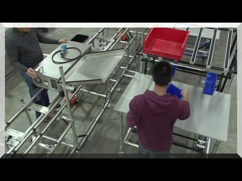 Lean Assembly Cell for Commercial Cooking Equipment Assembly