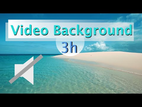 [Video Background] - sea ​​waves 4 (No Audio) - 3 Hours of Relaxing sea Video Background