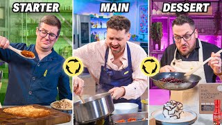 “HOT SAUCE?!” We Switch Kitchens Every 8 Minutes 