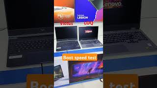 Boot test HP VICTUS vs LENOVO LOQ #laptop #hp #lenovo ##victus #newlaptop #treding #viralvideo