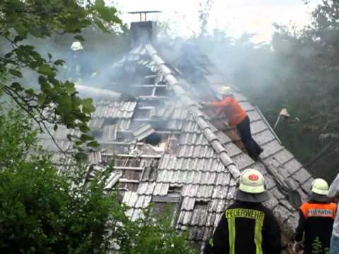 Brand im Seepark